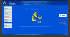 Desktop Screenshot of essener-lv.de