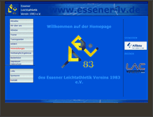 Tablet Screenshot of essener-lv.de